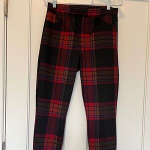 Sanctuary Runway Legging Pants - red, black, purple